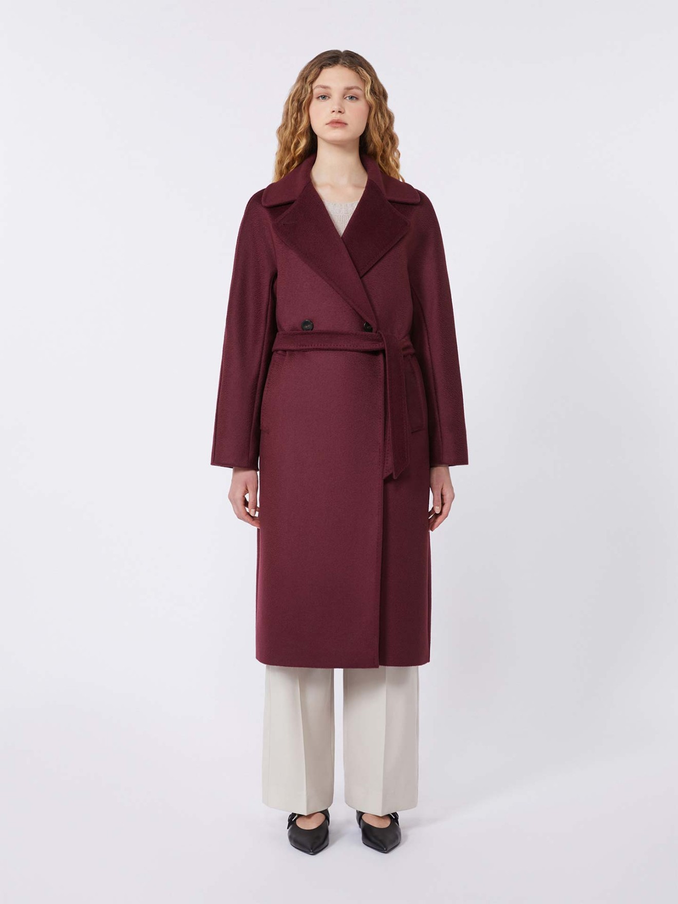 Casaco Comprido de Lã WKDRESINA