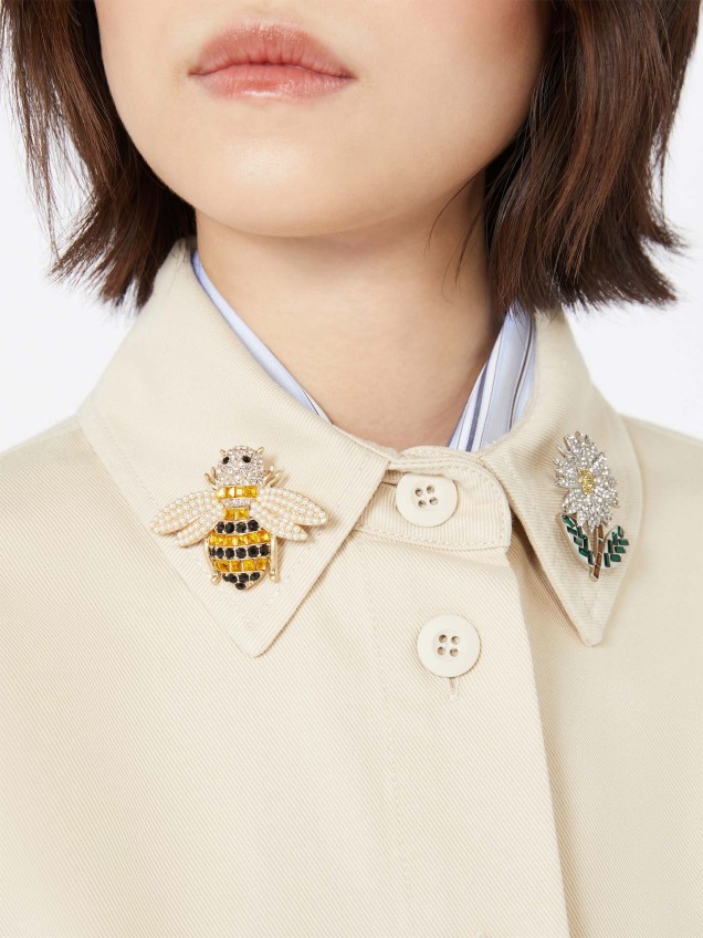 Alfinete de Peito em Forma de Flor WKACRESPO