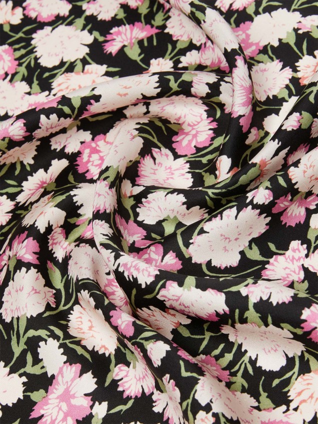 Lenço Quadrado de Seda WKAONESTONEW