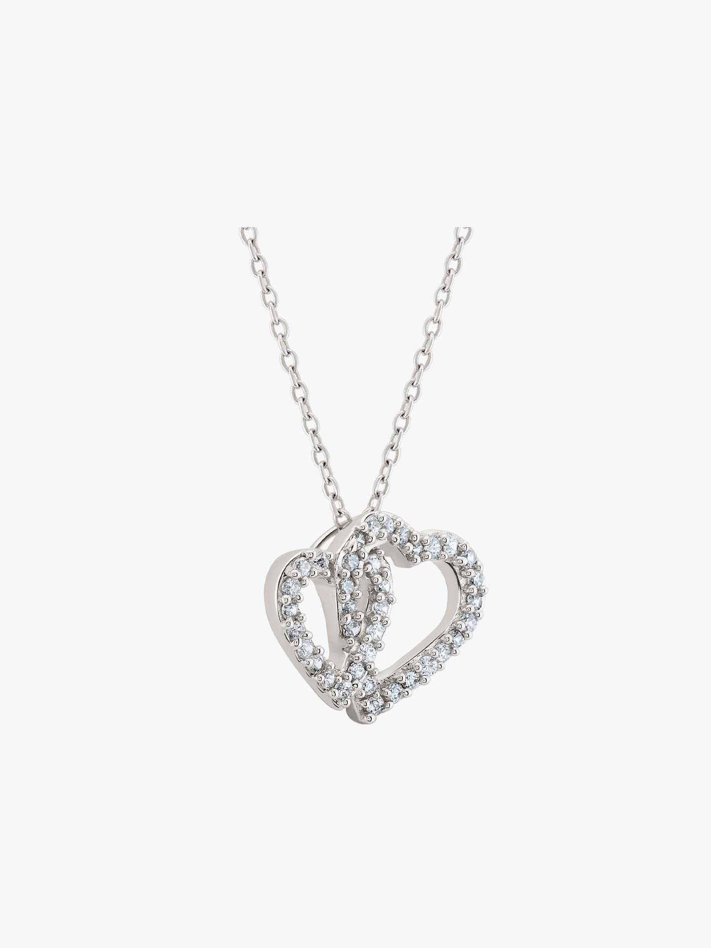 Colar Classy Double Heart