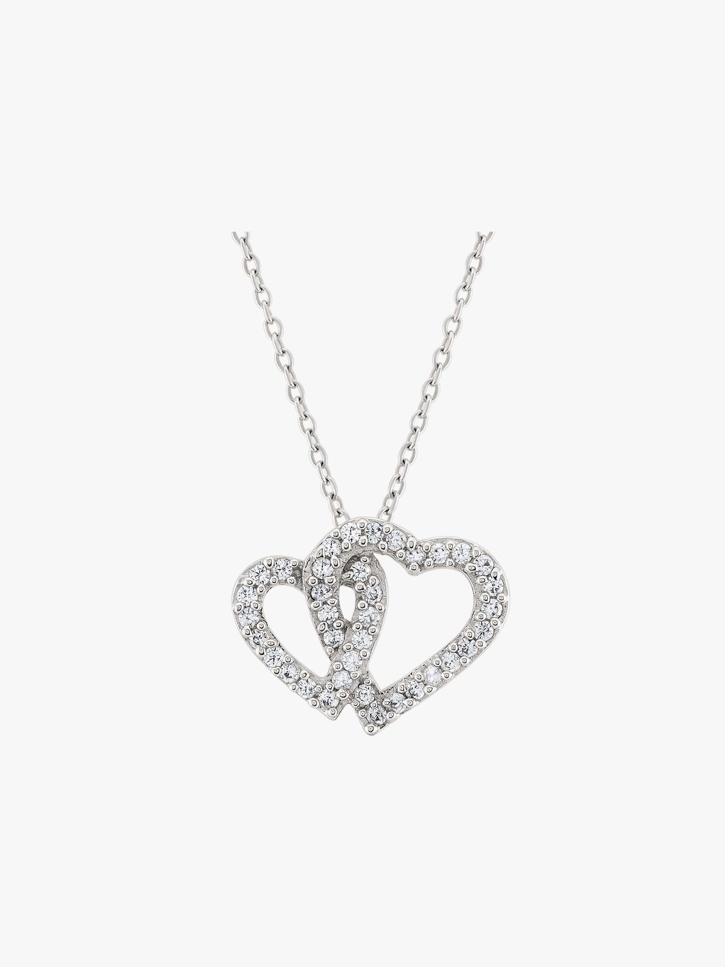Colar Classy Double Heart