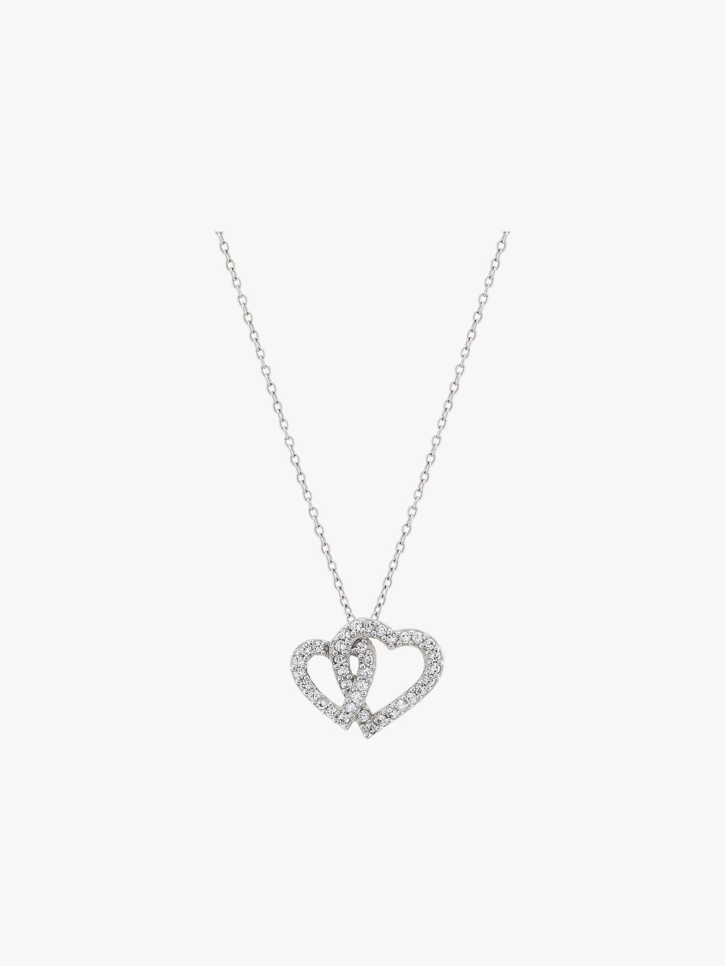 Colar Classy Double Heart