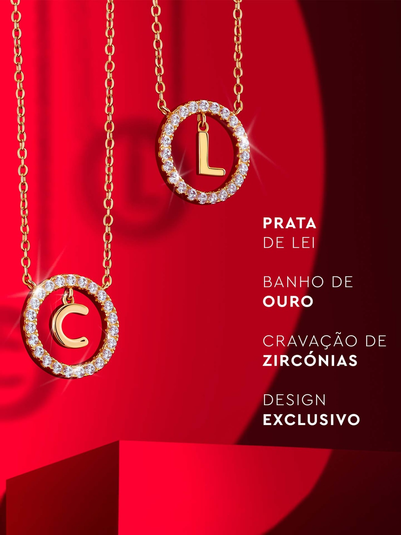 Colar Letra B