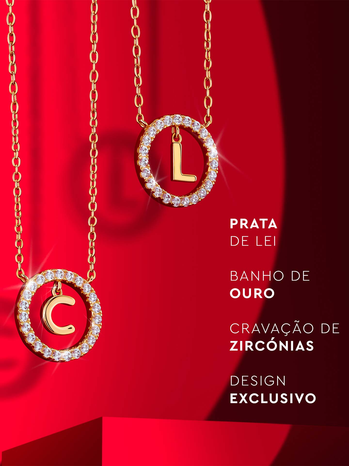 Colar Letra S