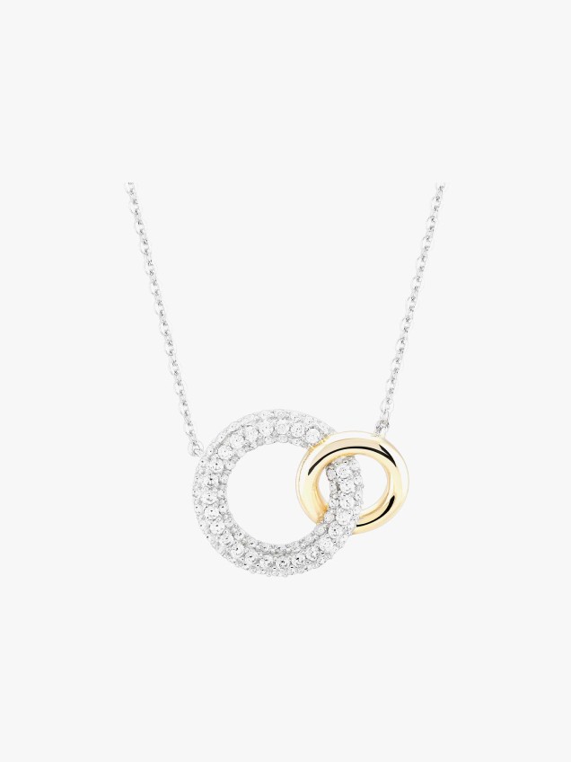Colar Classy Two Circles