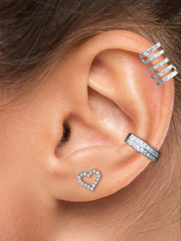 Brincos Classy Heart