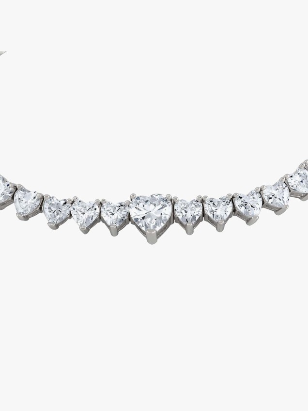 Pulseira Party Tennis Heart