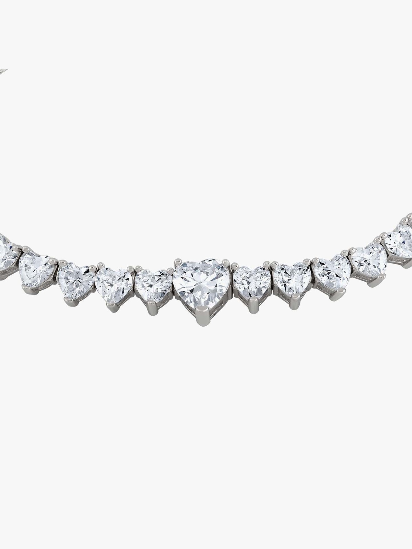 Pulseira Party Tennis Heart