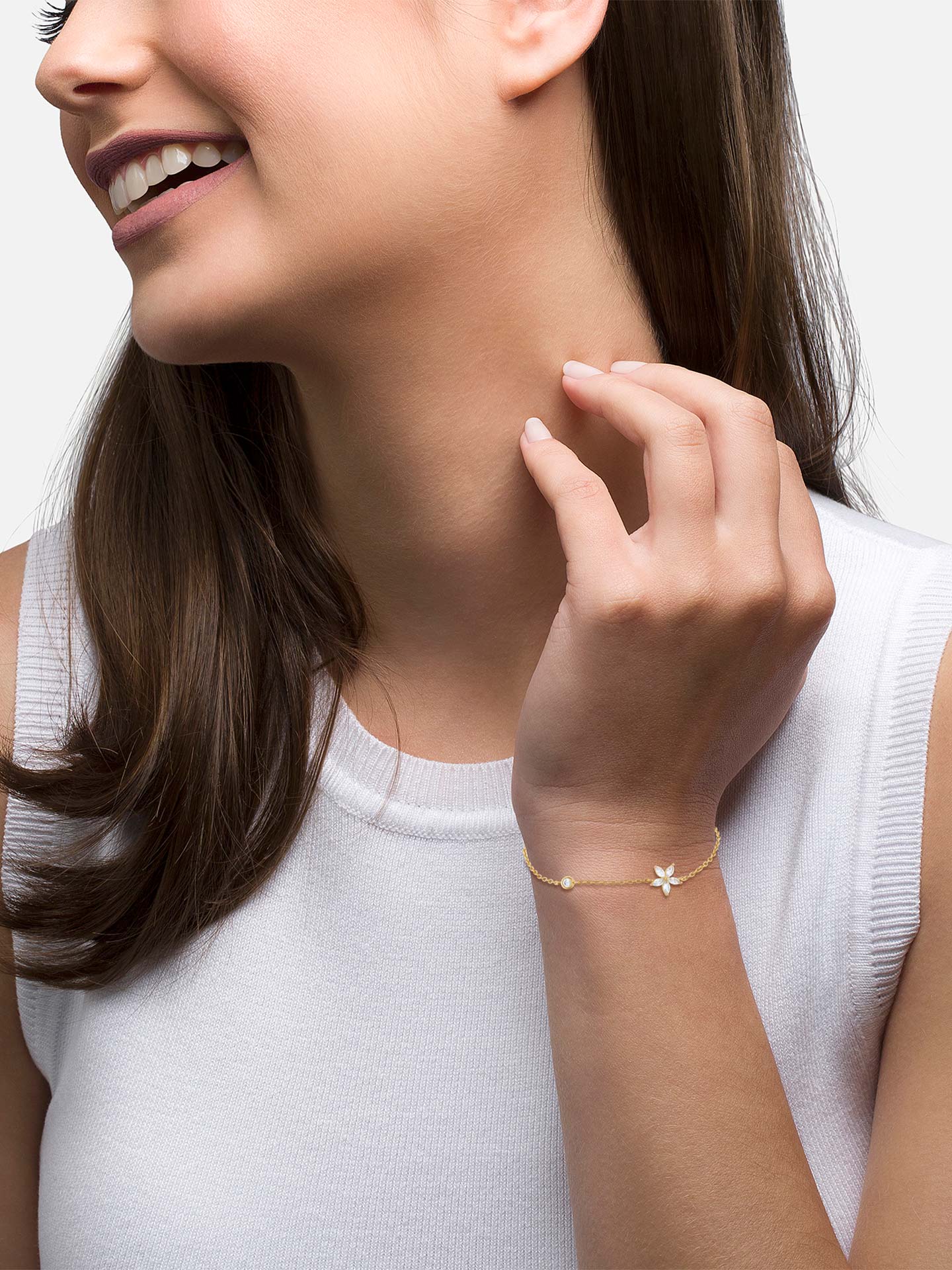 Pulseira Matchy Navete Flower