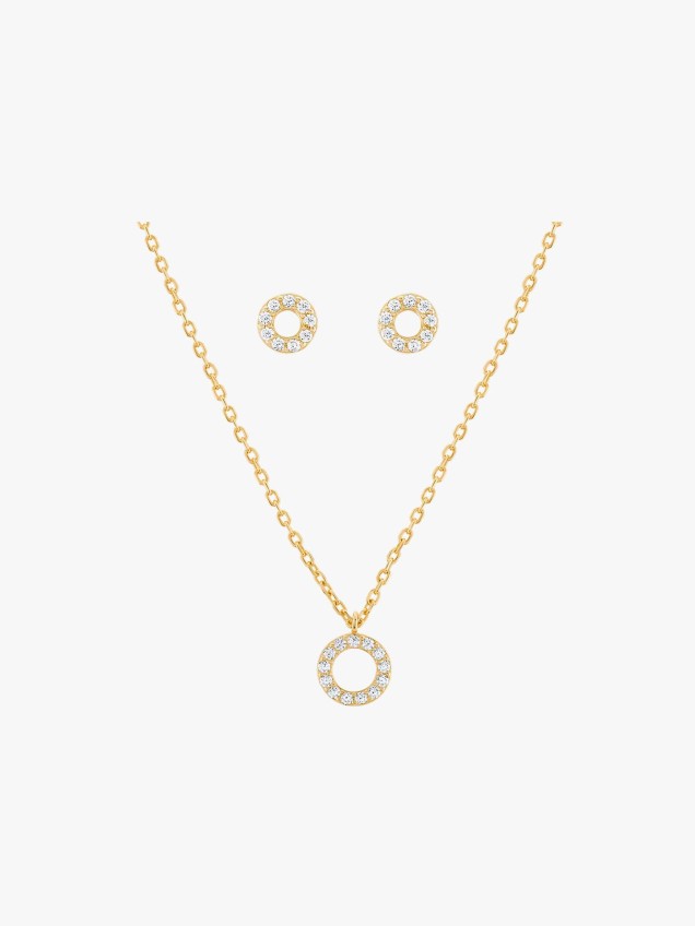 Conjunto Classy Circle Golden