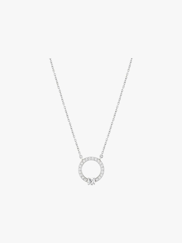 Conjunto Classy Circle Silver