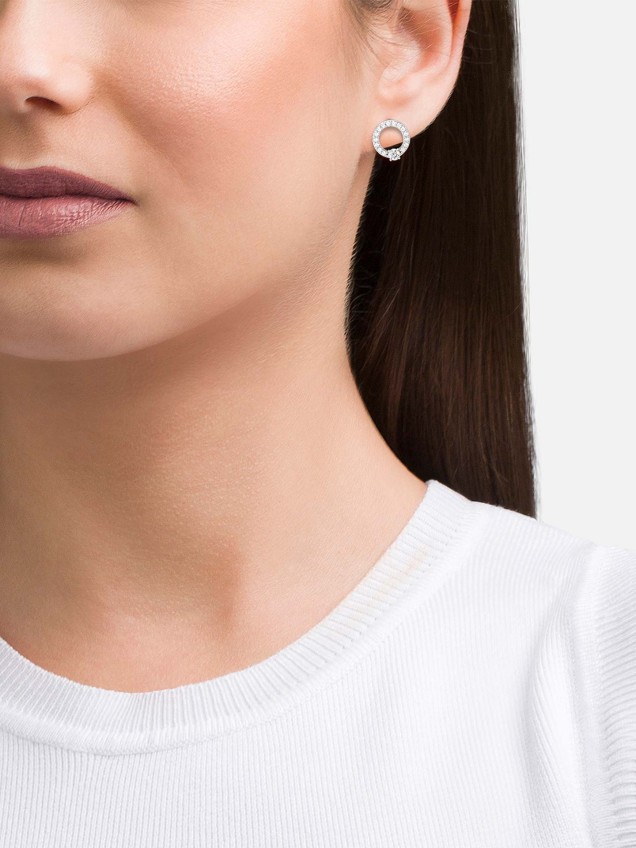 Conjunto Classy Circle Silver