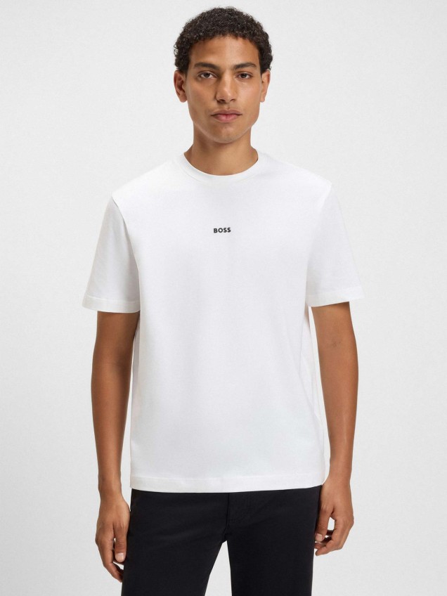 T-shirt de Algod�o Relaxed Fit