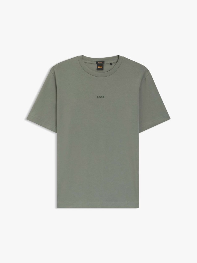 T-shirt de Algodão Relaxed Fit