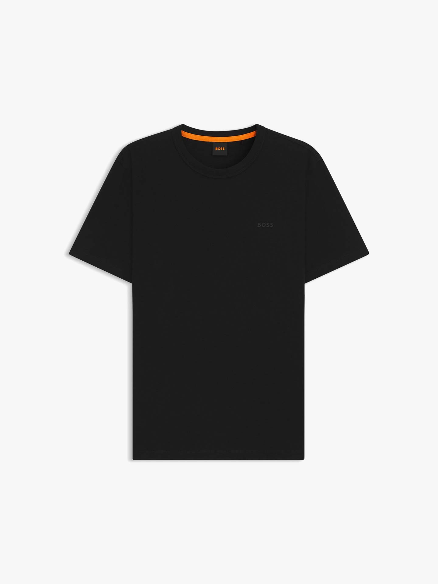 T-shirt de Algodão Slub com Logótipo