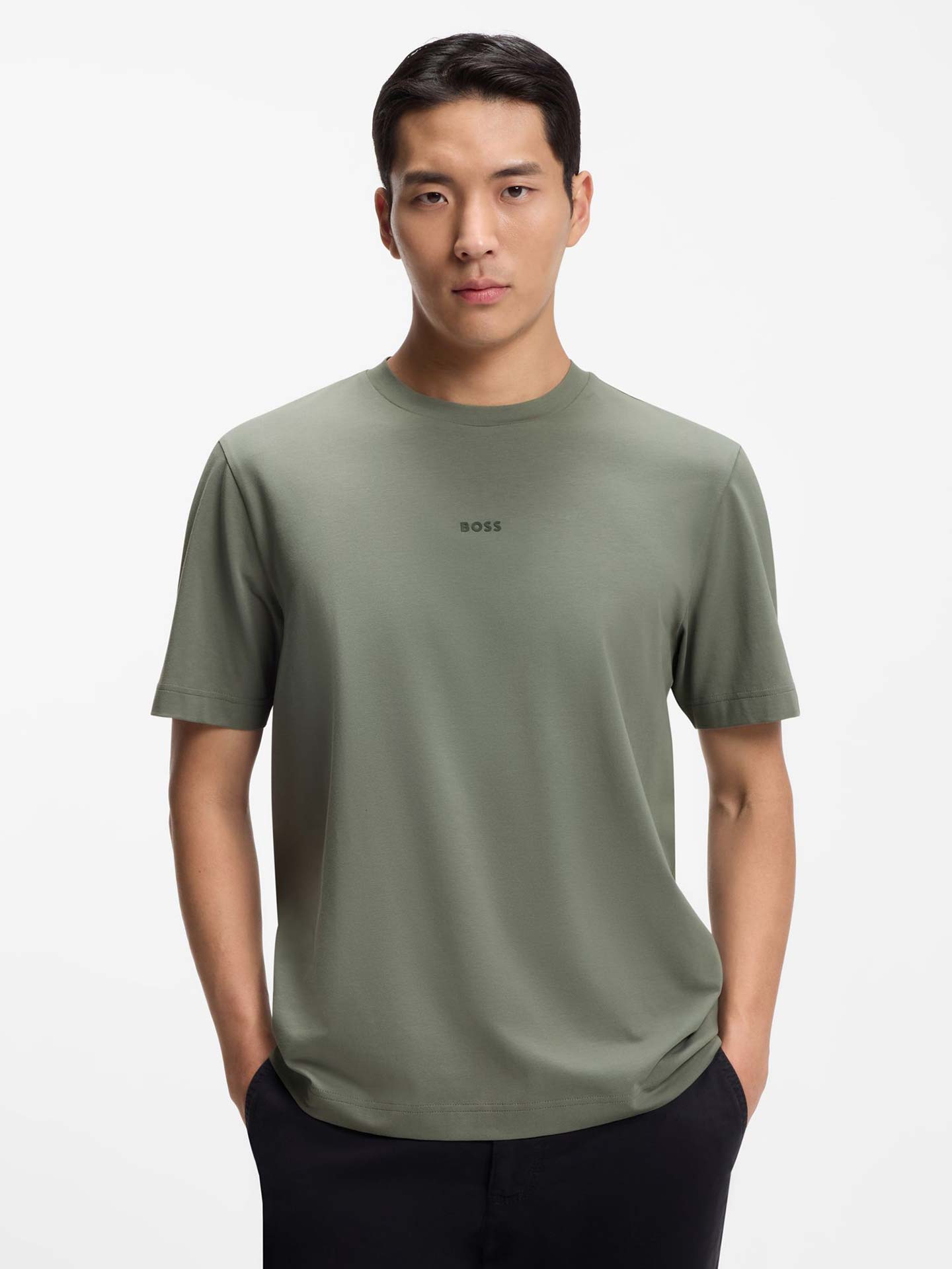 T-shirt de Algodão Relaxed Fit