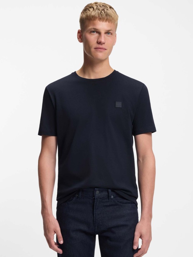 T-shirt Regular Fit com Logo