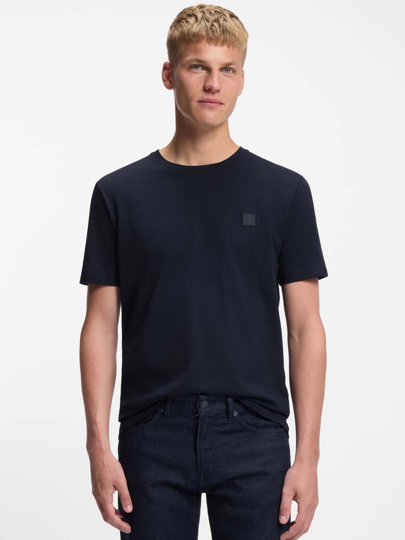 T-shirt Regular Fit com Logo