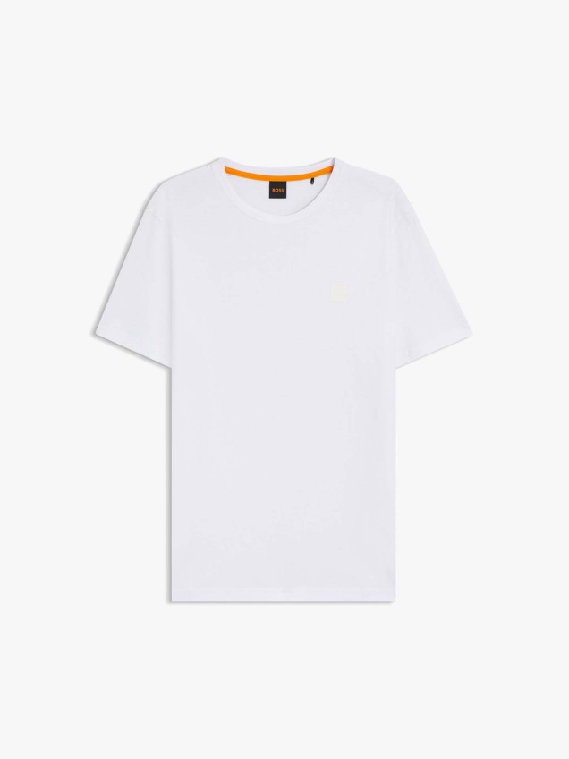 T-shirt Regular Fit com Logo