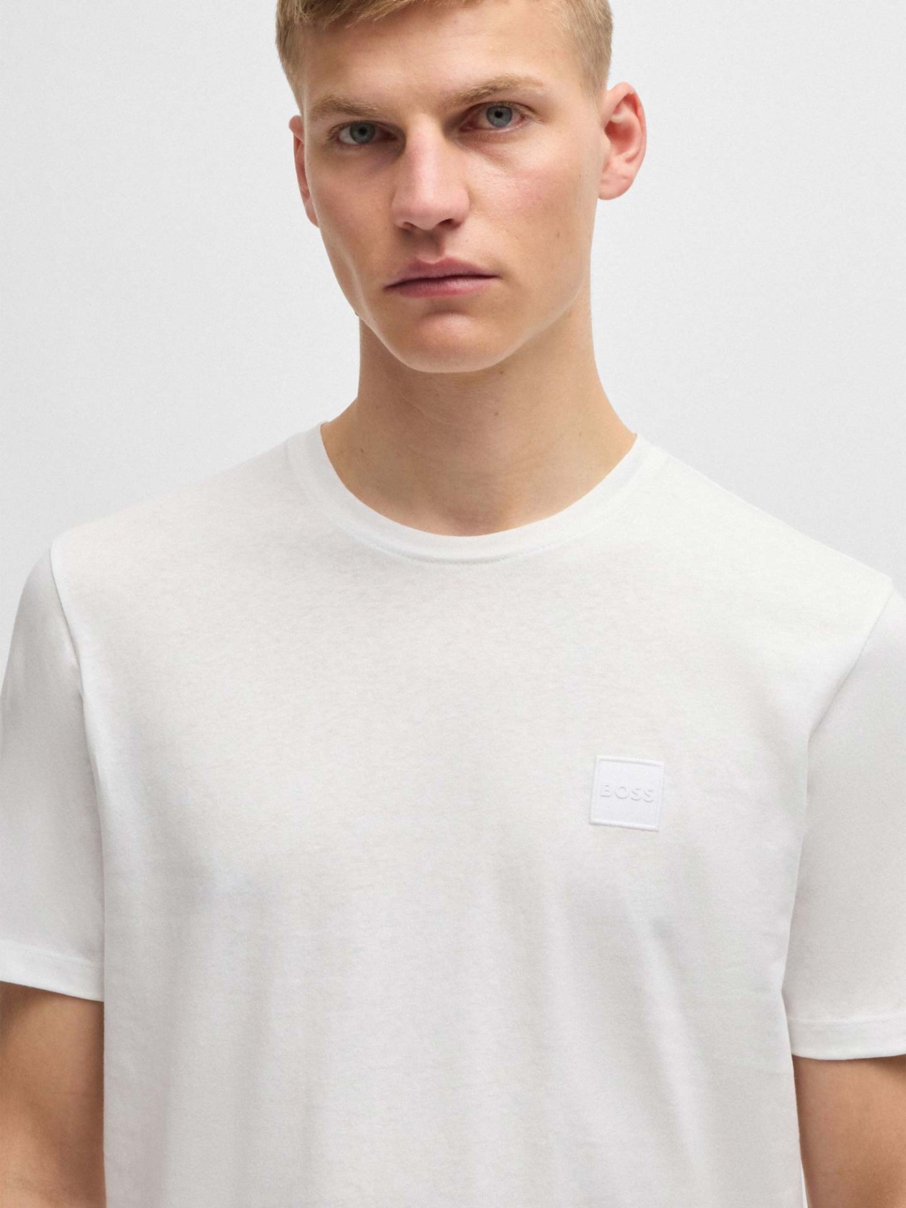 T-shirt Regular Fit com Logo