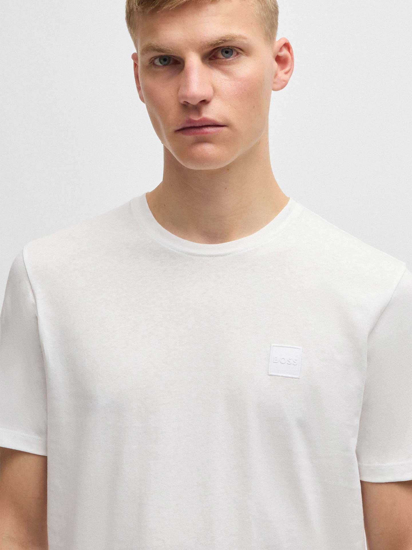 T-shirt Regular Fit com Logo