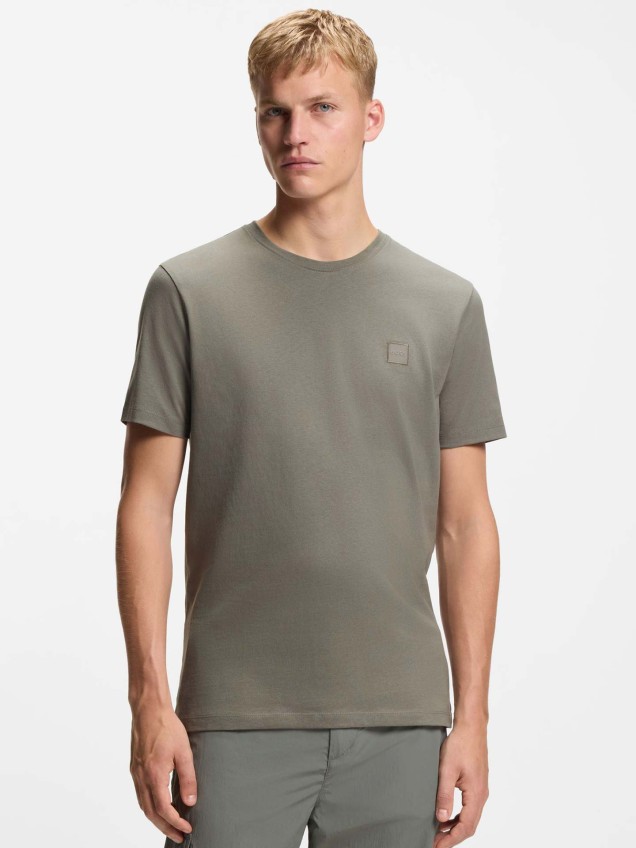 T-shirt Regular Fit com Logo