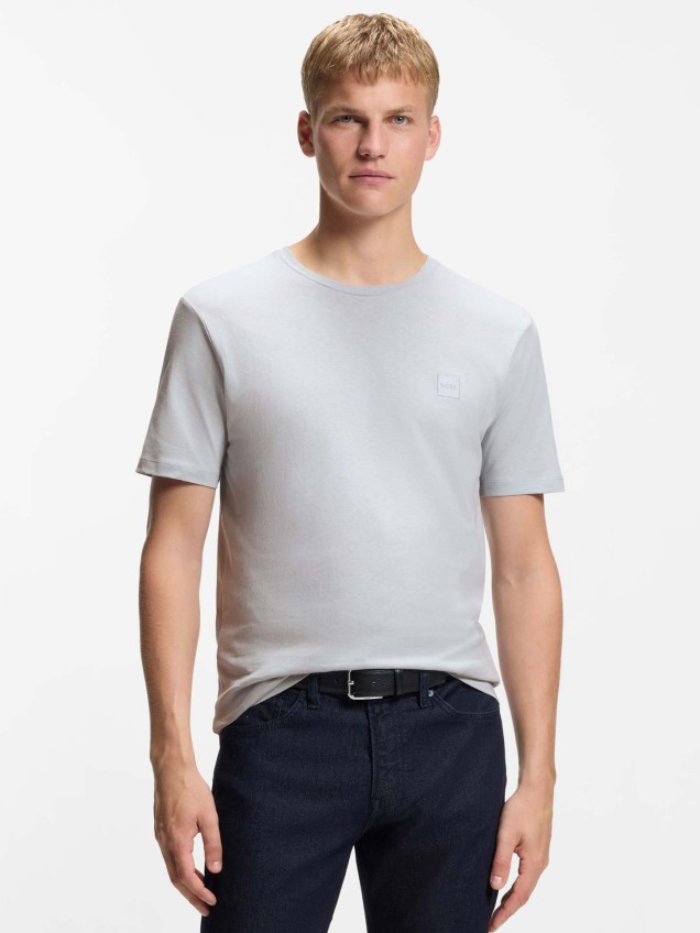 T-shirt Regular Fit com Logo