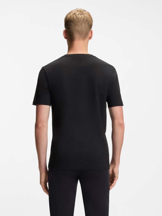 T-shirt Regular Fit com Logo