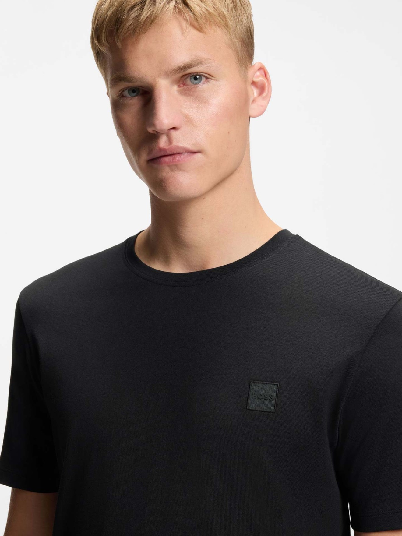 T-shirt Regular Fit com Logo