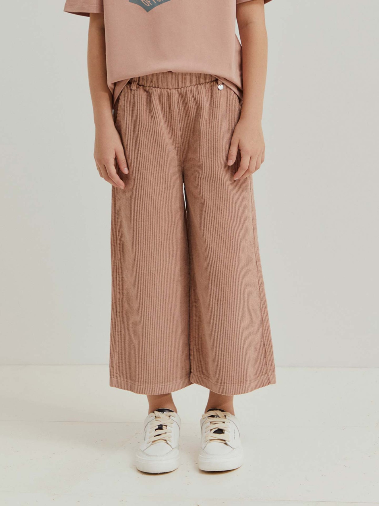 Calças Wide Leg de Bombazine