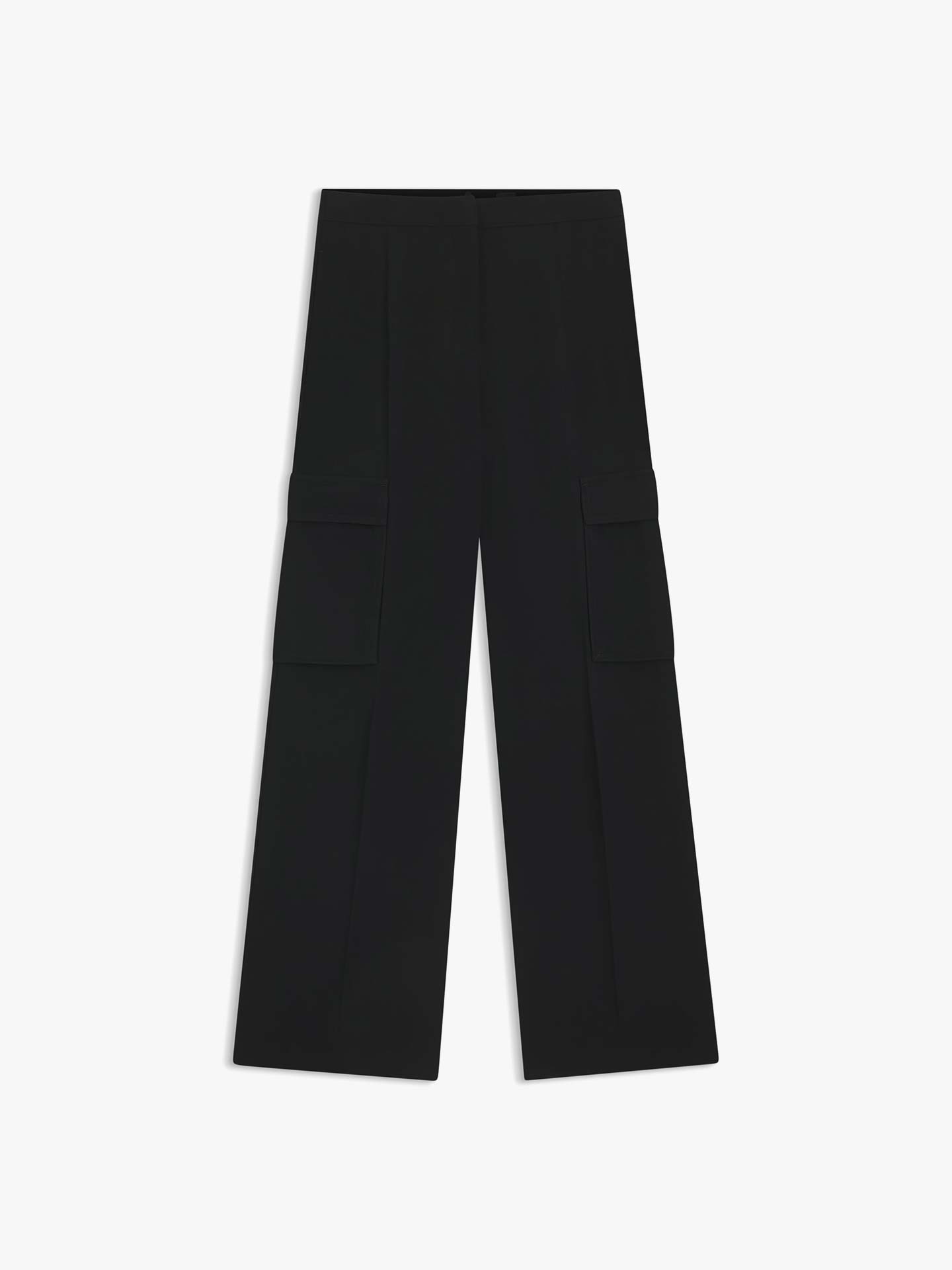 Calças Cargo de Corte Reto