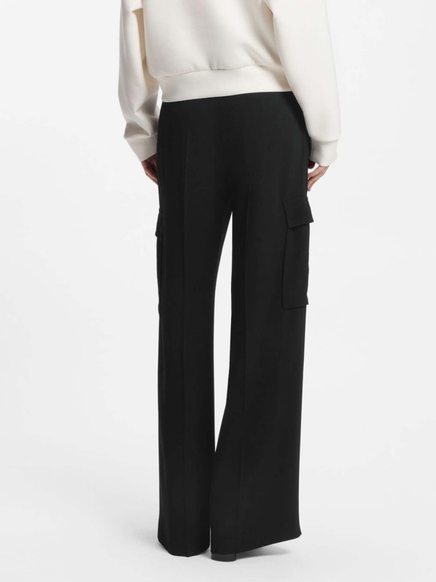 Calças Cargo de Corte Reto