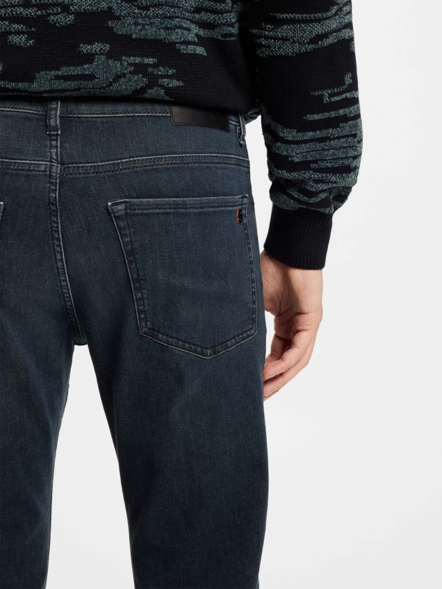 Calças de Ganga Elástica Maine