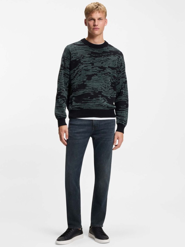 Calças de Ganga Elástica Maine