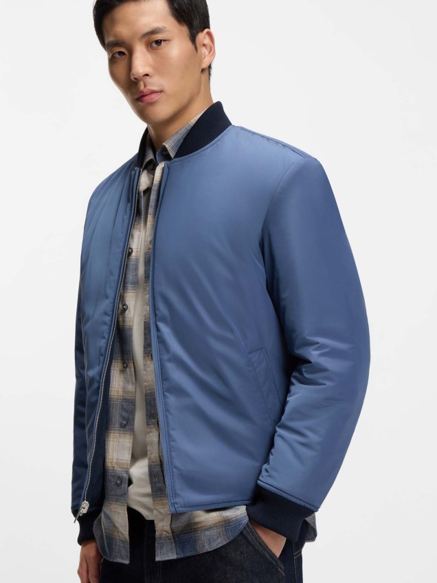 Blusão Bomber Reversível Acolchoado