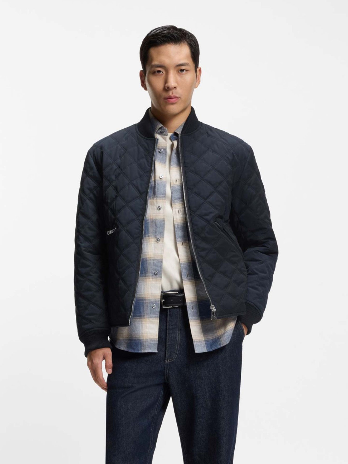 Blusão Bomber Reversível Acolchoado