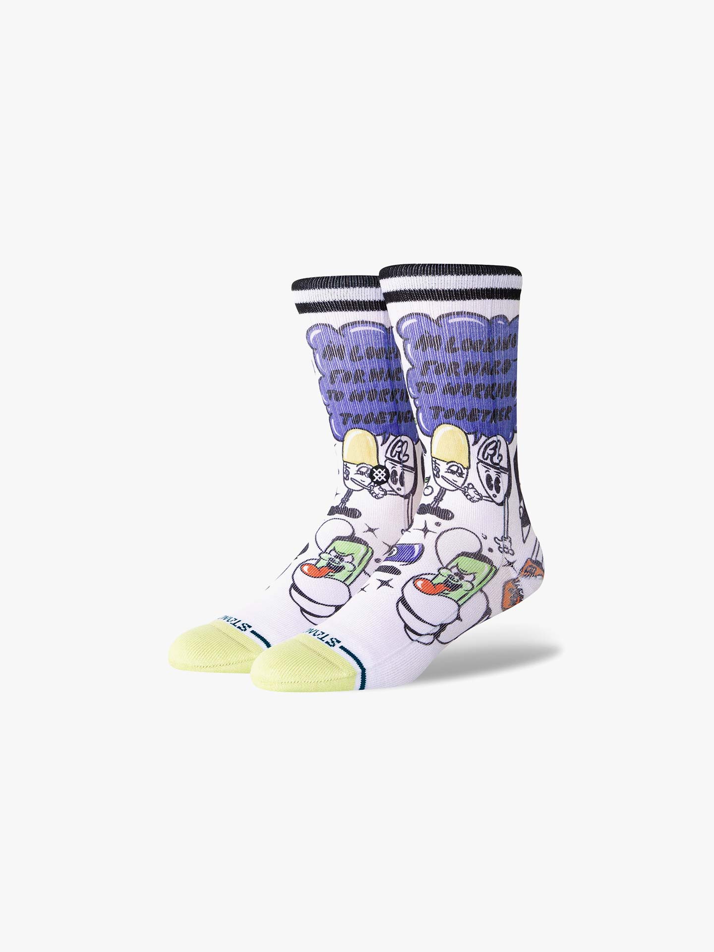 Meias de Cano Médio Daily Danger