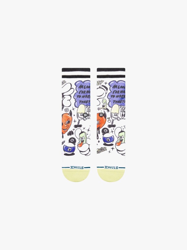 Meias de Cano Médio Daily Danger