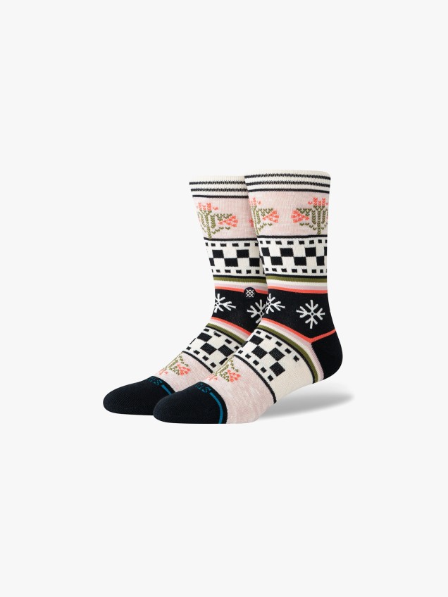 Meias de Cano Médio Winter Bloom