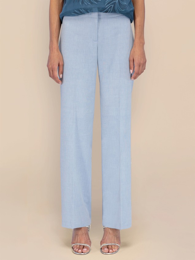 Calças de Perna Larga Parigi