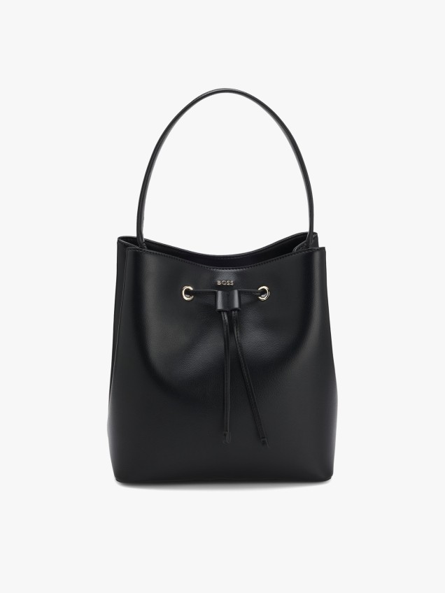 Bucket Bag Efeito Pele