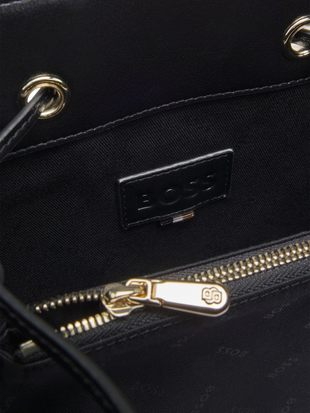 Bucket Bag Efeito Pele