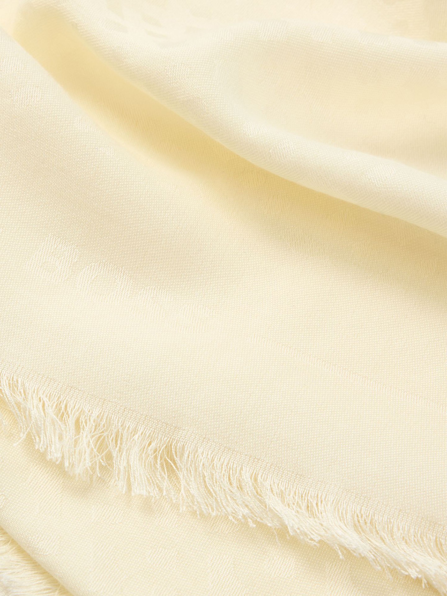 Cachecol Quadrado com Monograma