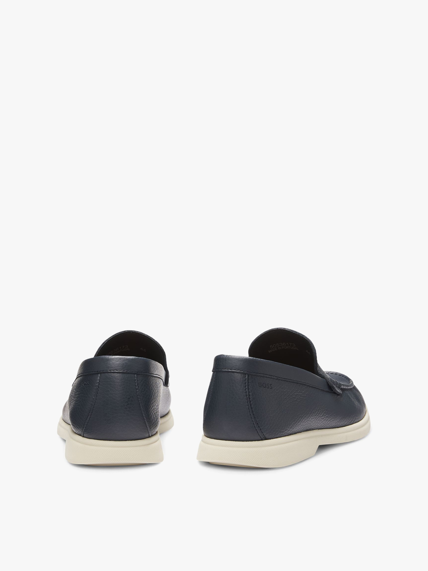 Mocassins Slip-On em Pele