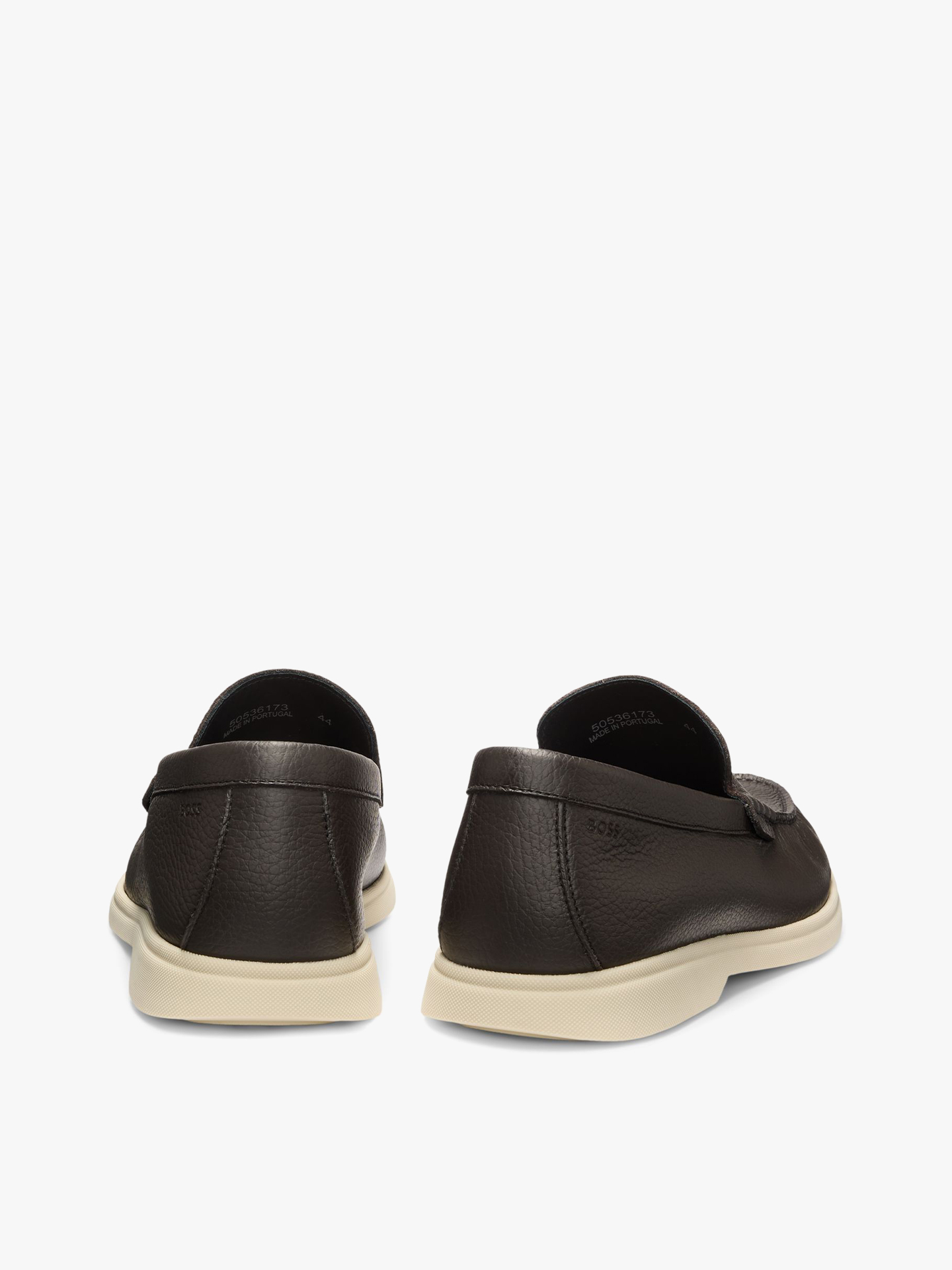 Mocassins Slip-On em Pele