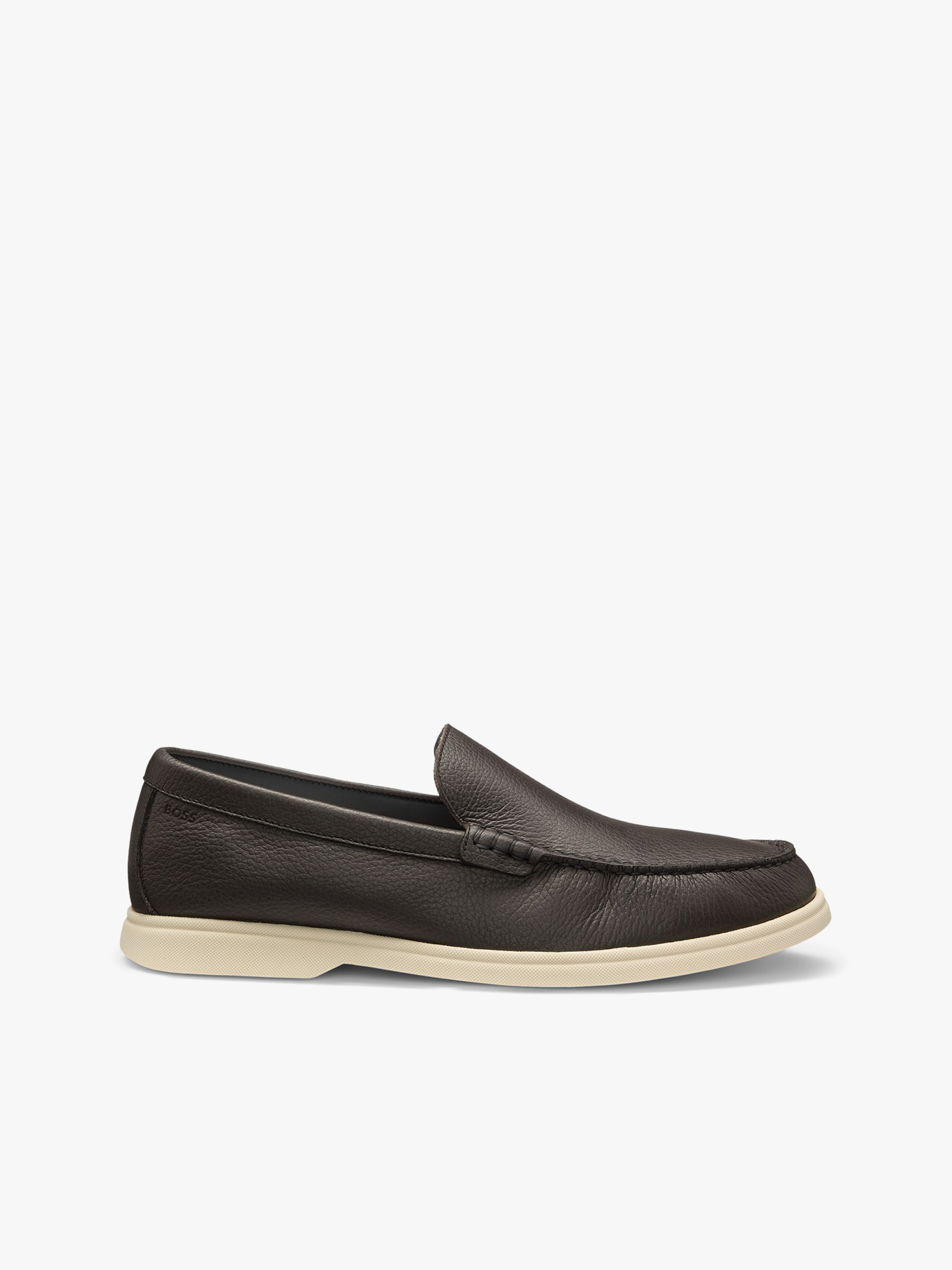 Mocassins Slip-On em Pele