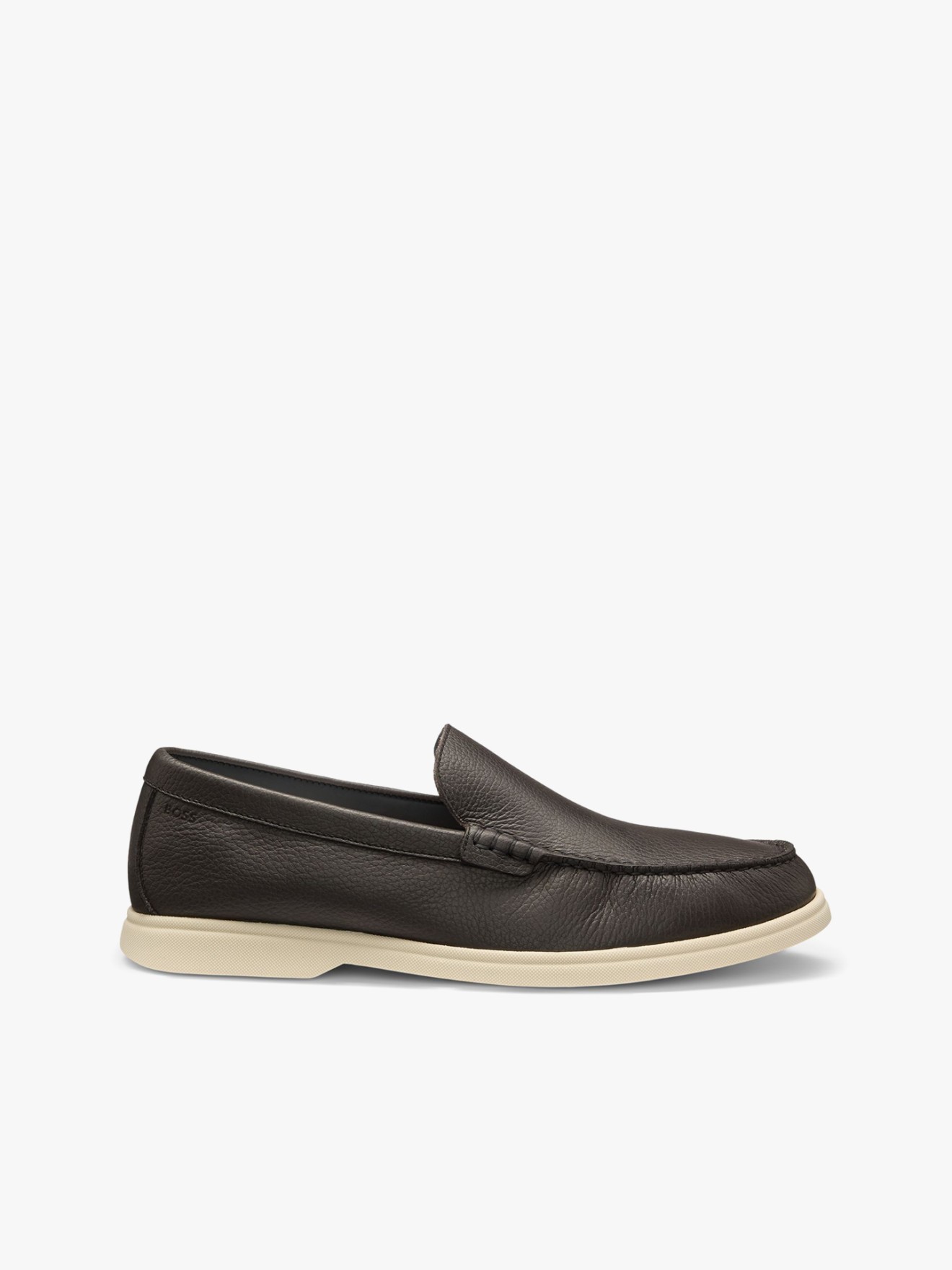 Mocassins Slip-On em Pele