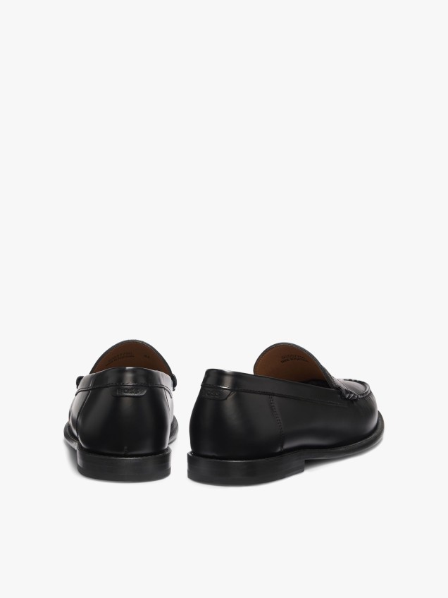 Mocassins Penny em Pele