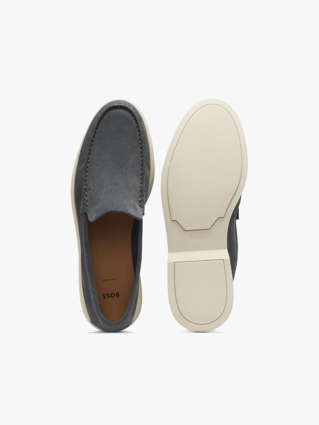Loafers em Camurça