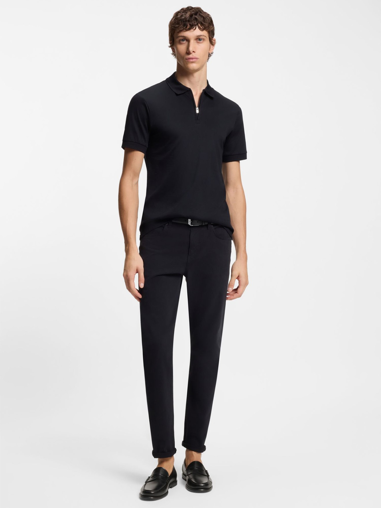 Mocassins Penny em Pele